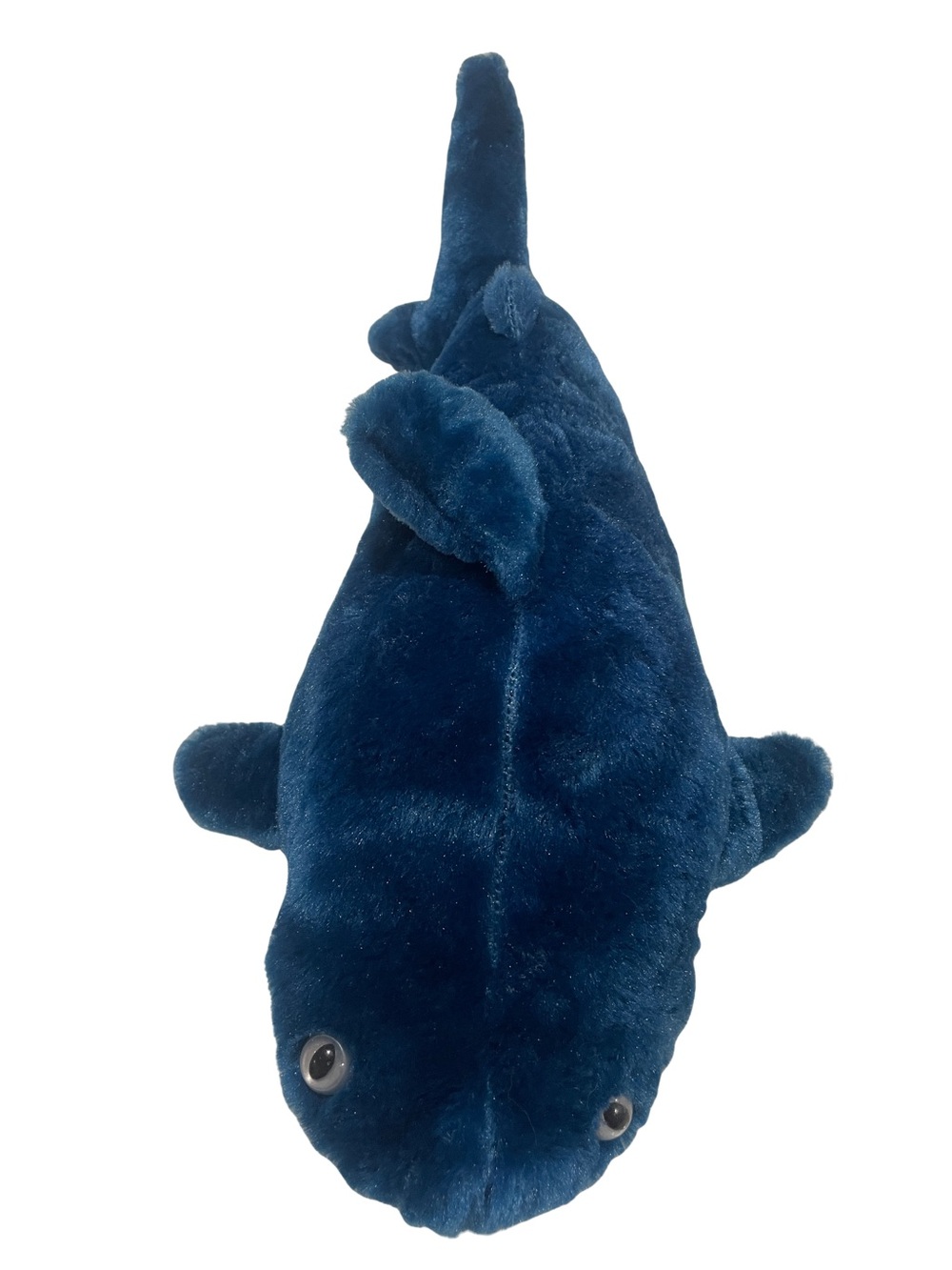 Plush Deep Blue Shark Stuffed Animal